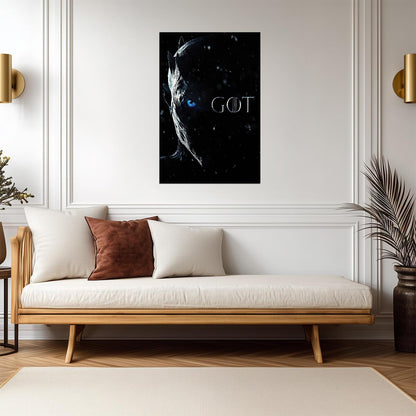 Game of Thrones Poster | The Night King's Blue Eye - Movies & TV Poster