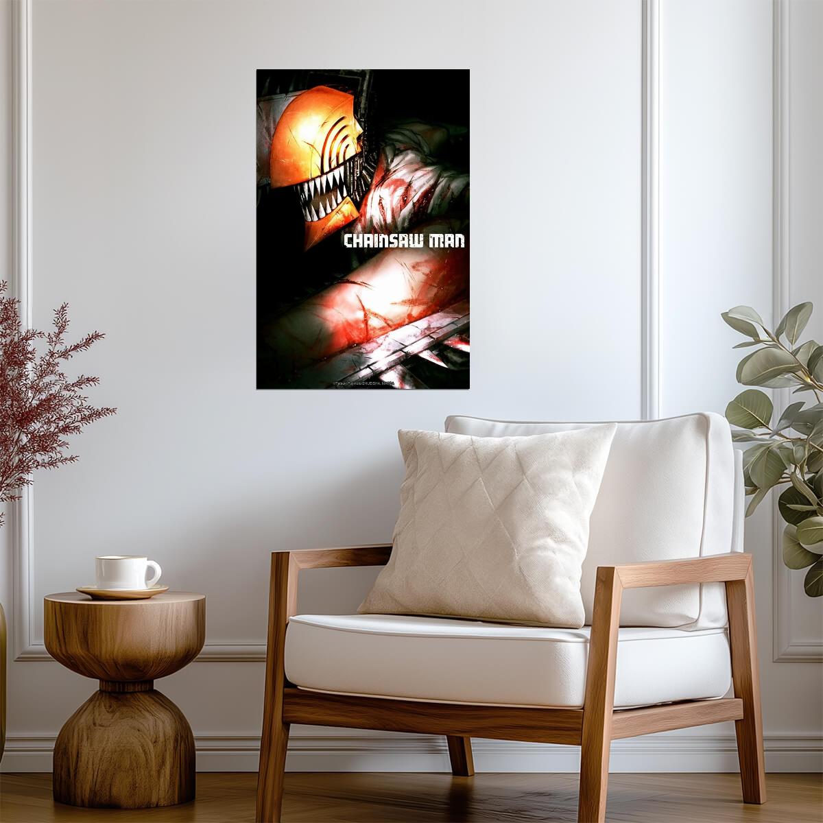 Chainsaw Man Anime Poster | Denji in Chainsaw Form - Anime Poster