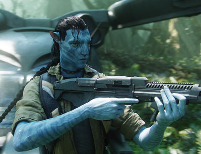 Avatar 2009 Movie Poster | Jake Sully with Rifle - Movies & TV Poster
