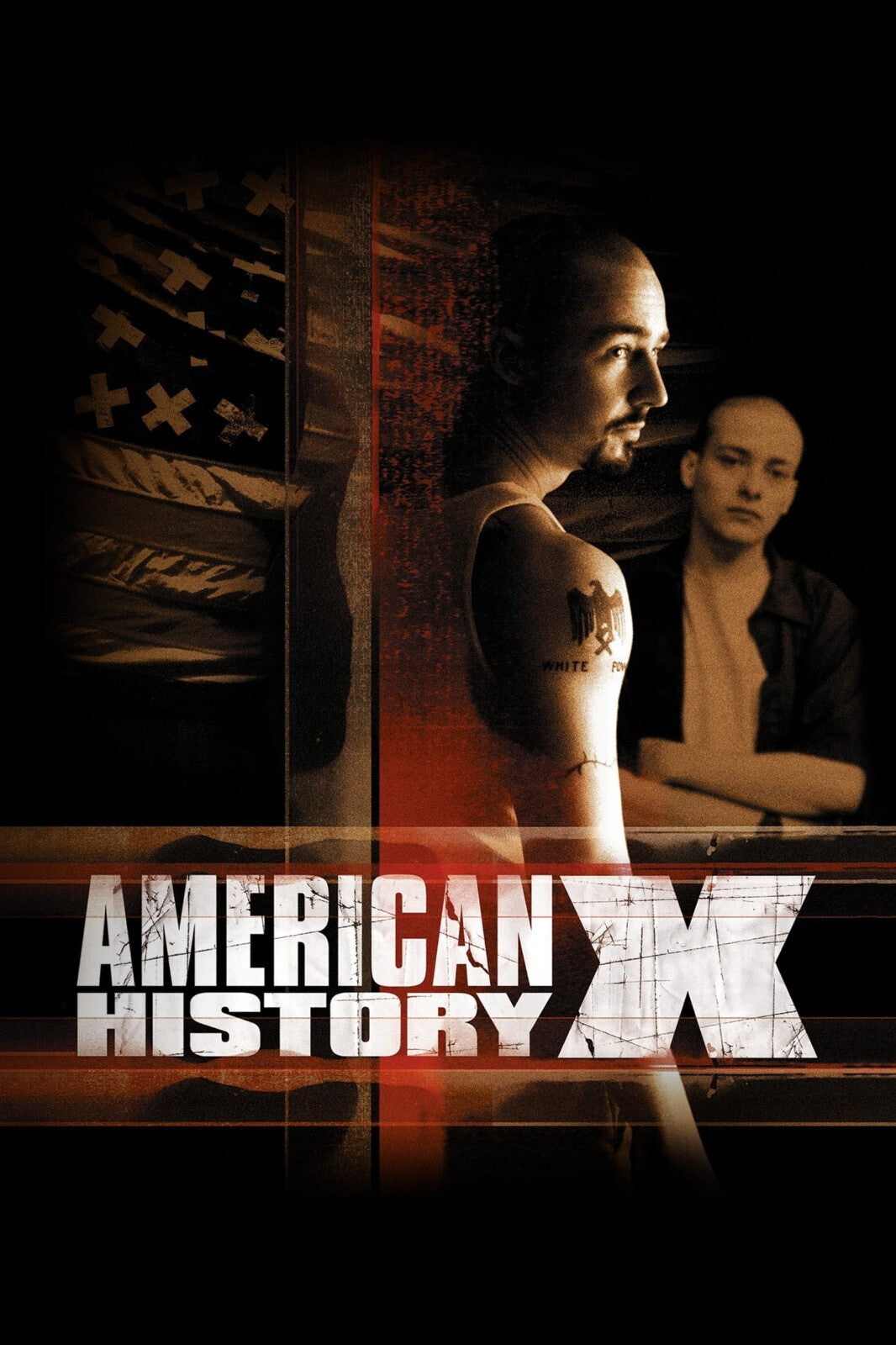 American History X Movie Poster | Derek and Danny Vinyard | Portrait Print - Movies & TV Poster