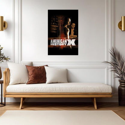 American History X Movie Poster | Derek and Danny Vinyard | Portrait Print - Movies & TV Poster