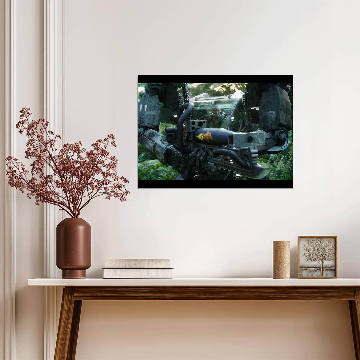 Avatar 2009 Movie Poster | AMP Suit in Pandora Jungle - Movies & TV Poster