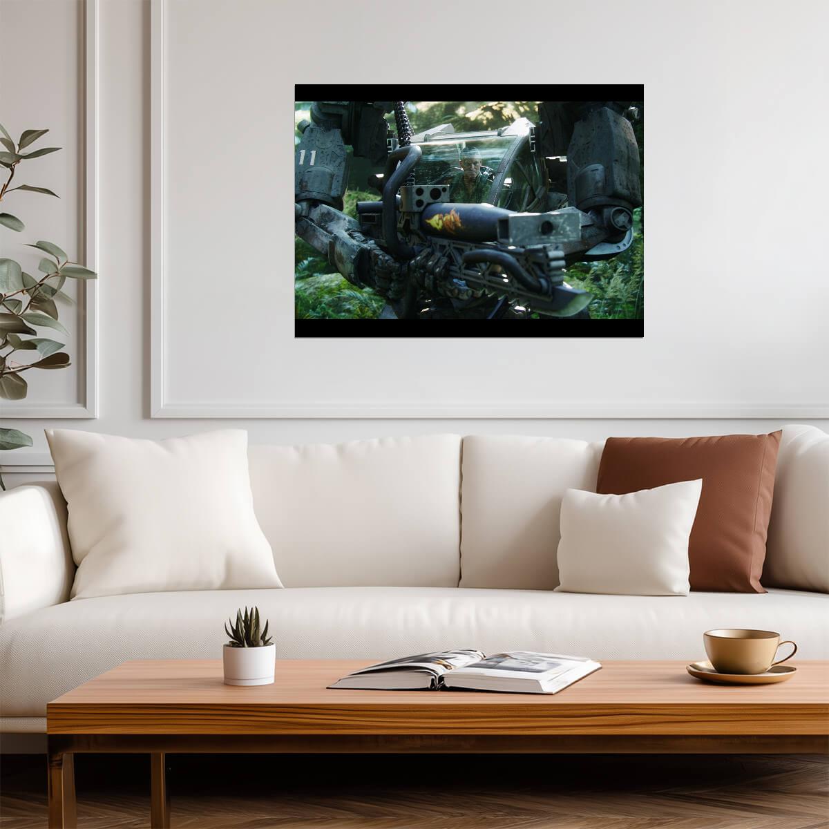 Avatar 2009 Movie Poster | AMP Suit in Pandora Jungle - Movies & TV Poster