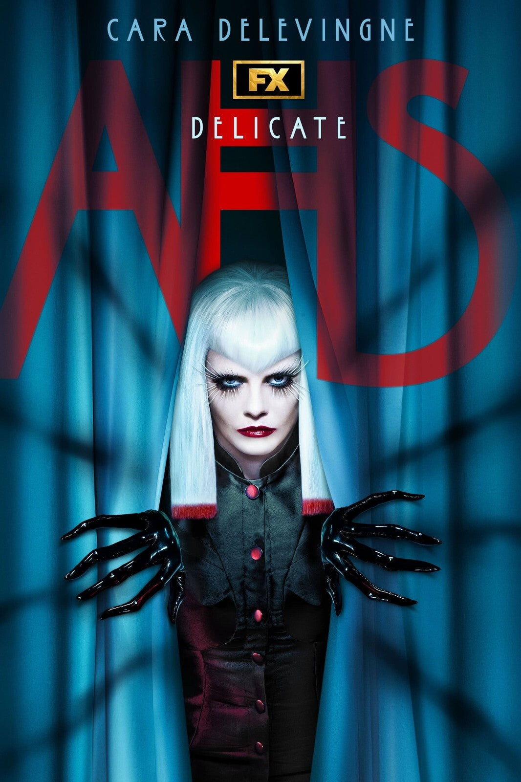American Horror Story Delicate Poster | Cara Delevingne with Spider Legs - Movies & TV Poster