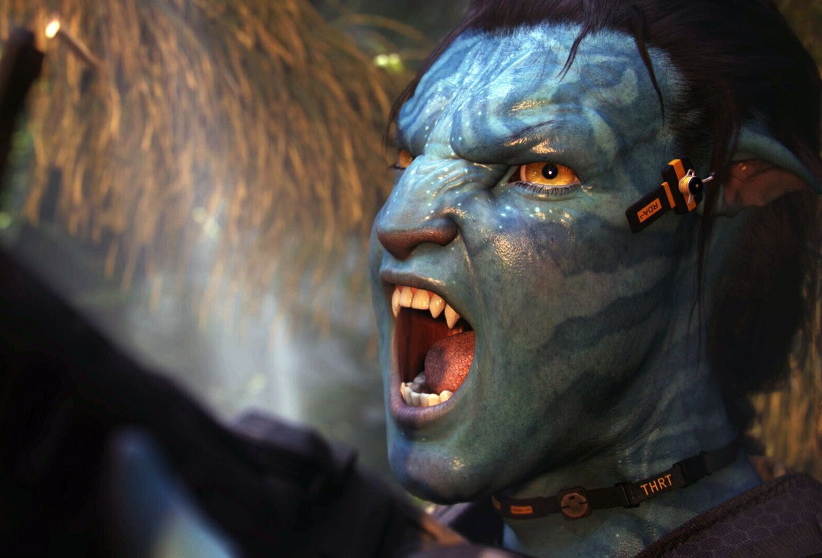 Avatar 2009 Movie Poster | Na'vi Warrior in Battle - Movies & TV Poster