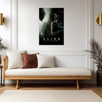 Alien Covenant Horror Movie Poster | Daniels and Xenomorph - Movies & TV Poster