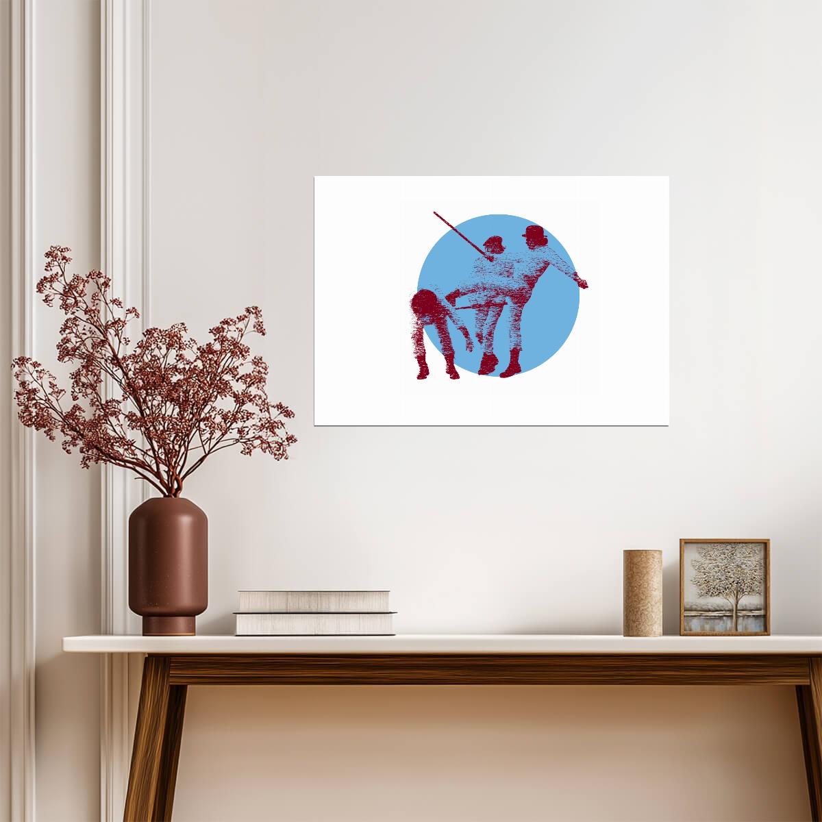 A Clockwork Orange Poster | Red Droogs Silhouettes Graphic Print - Movies & TV Poster