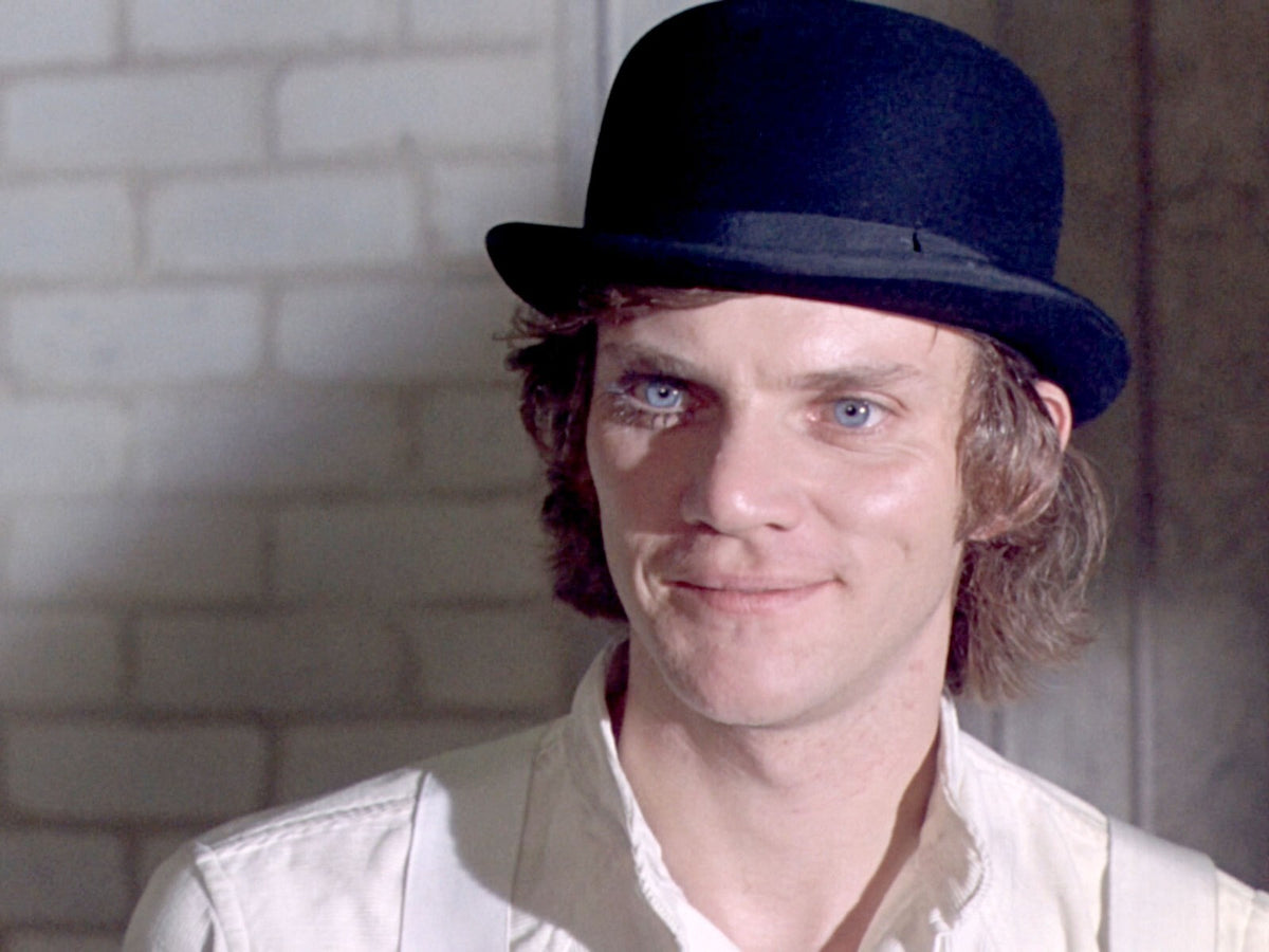 A Clockwork Orange Poster | Malcolm McDowell as Alex | Movie Portrait Print - Movies & TV Poster