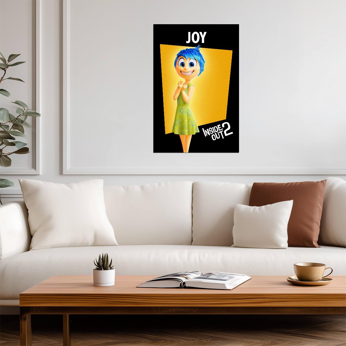Inside Out 2 Movie Poster | Joy - Movies & TV Poster