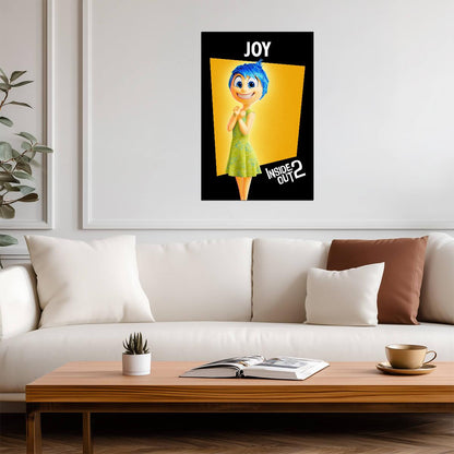 Inside Out 2 Movie Poster | Joy - Movies & TV Poster