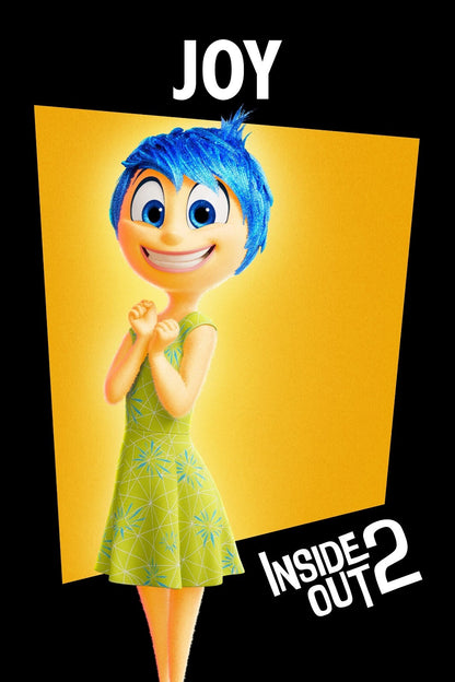Inside Out 2 Movie Poster | Joy - Movies & TV Poster