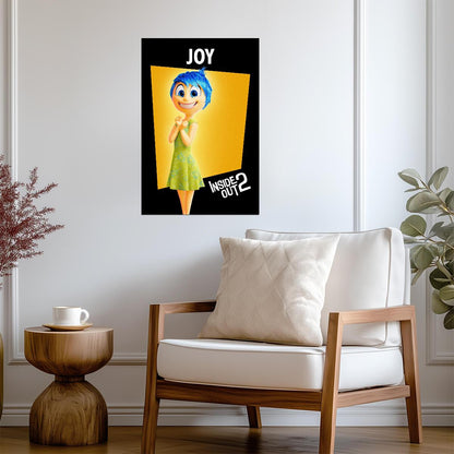 Inside Out 2 Movie Poster | Joy - Movies & TV Poster