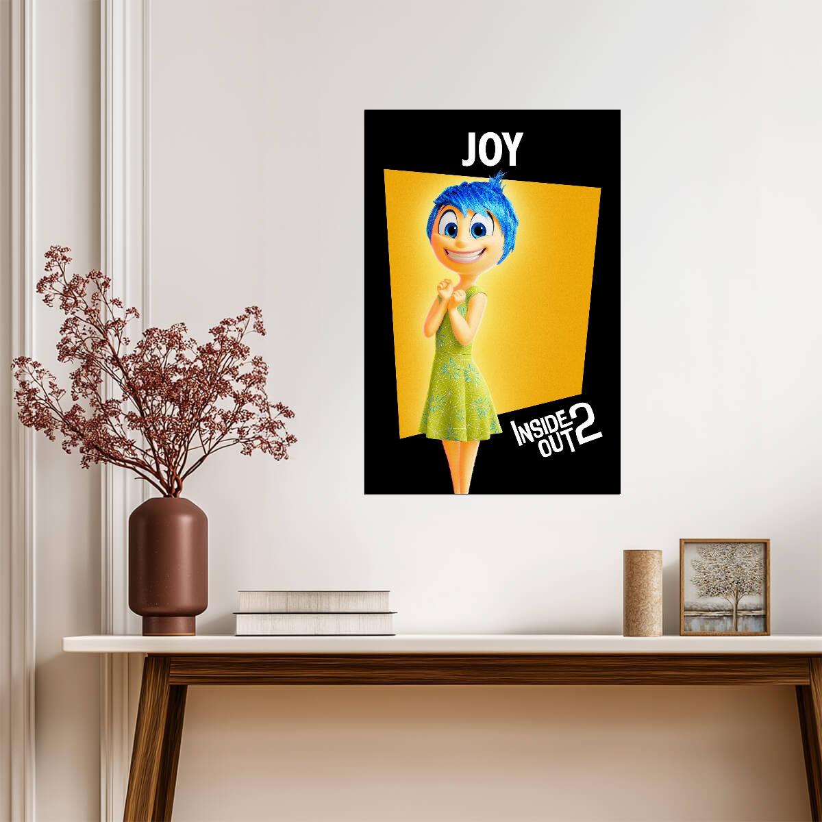 Inside Out 2 Movie Poster | Joy - Movies & TV Poster