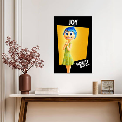 Inside Out 2 Movie Poster | Joy - Movies & TV Poster