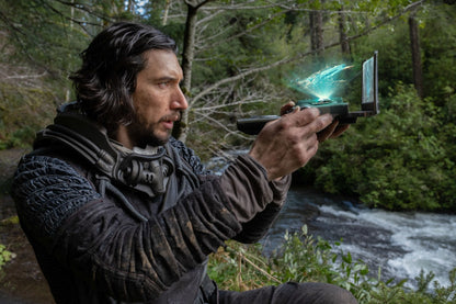 65 Movie Poster | Adam Driver with a Rifle in the Forest - Movies & TV Poster