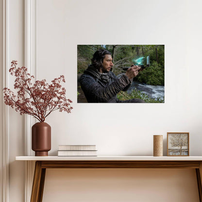 65 Movie Poster | Adam Driver with a Rifle in the Forest - Movies & TV Poster