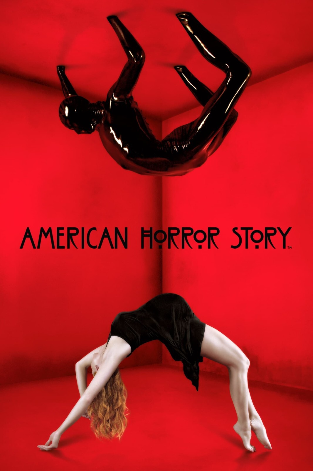 American Horror Story Murder House Poster | Rubber Man in a Red Room - Movies & TV Poster