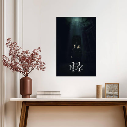 The Nun 2018 Movie Poster | Sister Irene and Father Burke in the Abbey - Movies & TV Poster