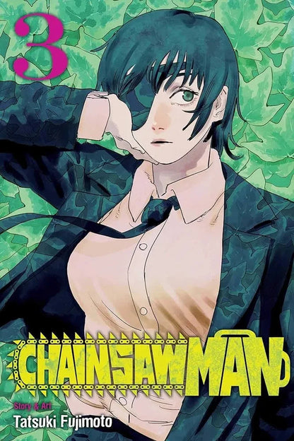 Chainsaw Man Manga Poster | Himeno Volume 3 Cover - Anime Poster