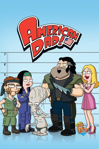 American Dad Poster | Smith Family Costume Lineup - Movies & TV Poster