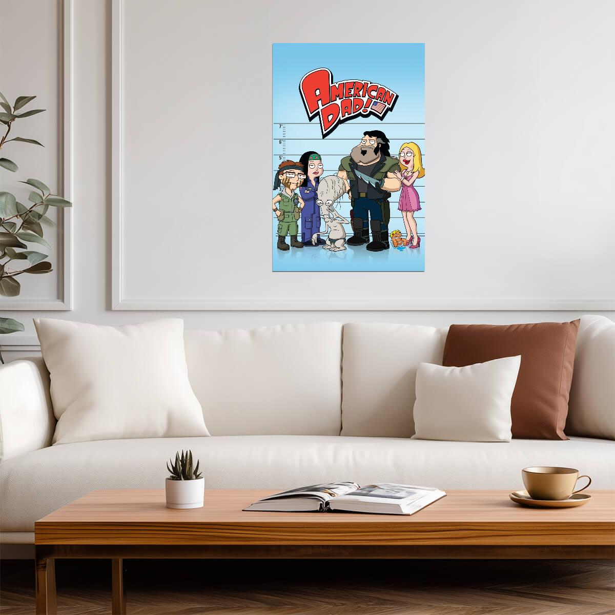American Dad Poster | Smith Family Costume Lineup - Movies & TV Poster