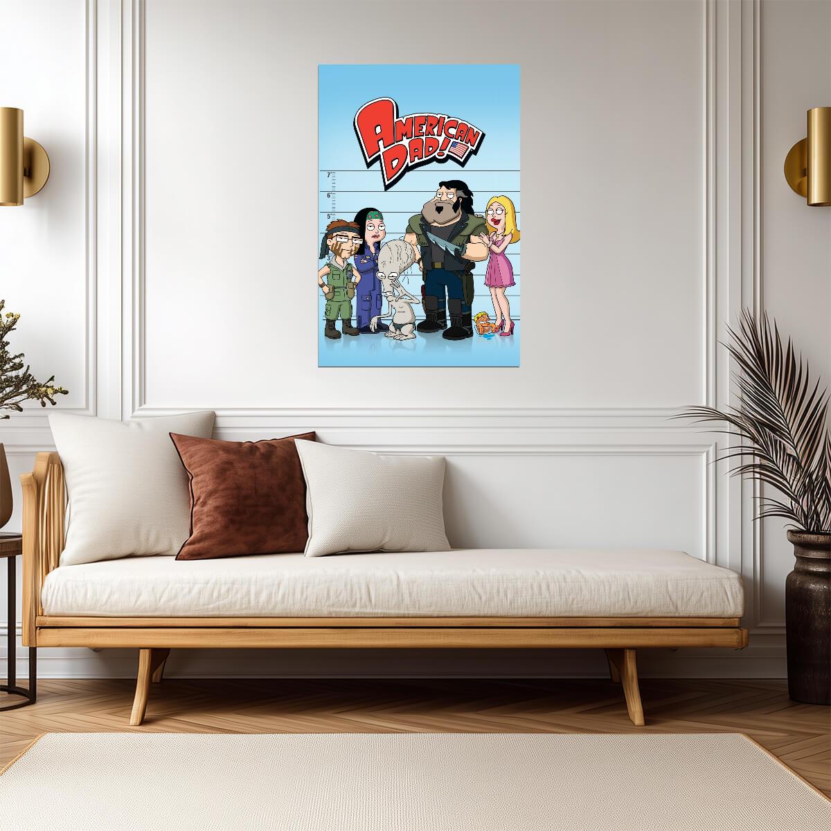 American Dad Poster | Smith Family Costume Lineup - Movies & TV Poster