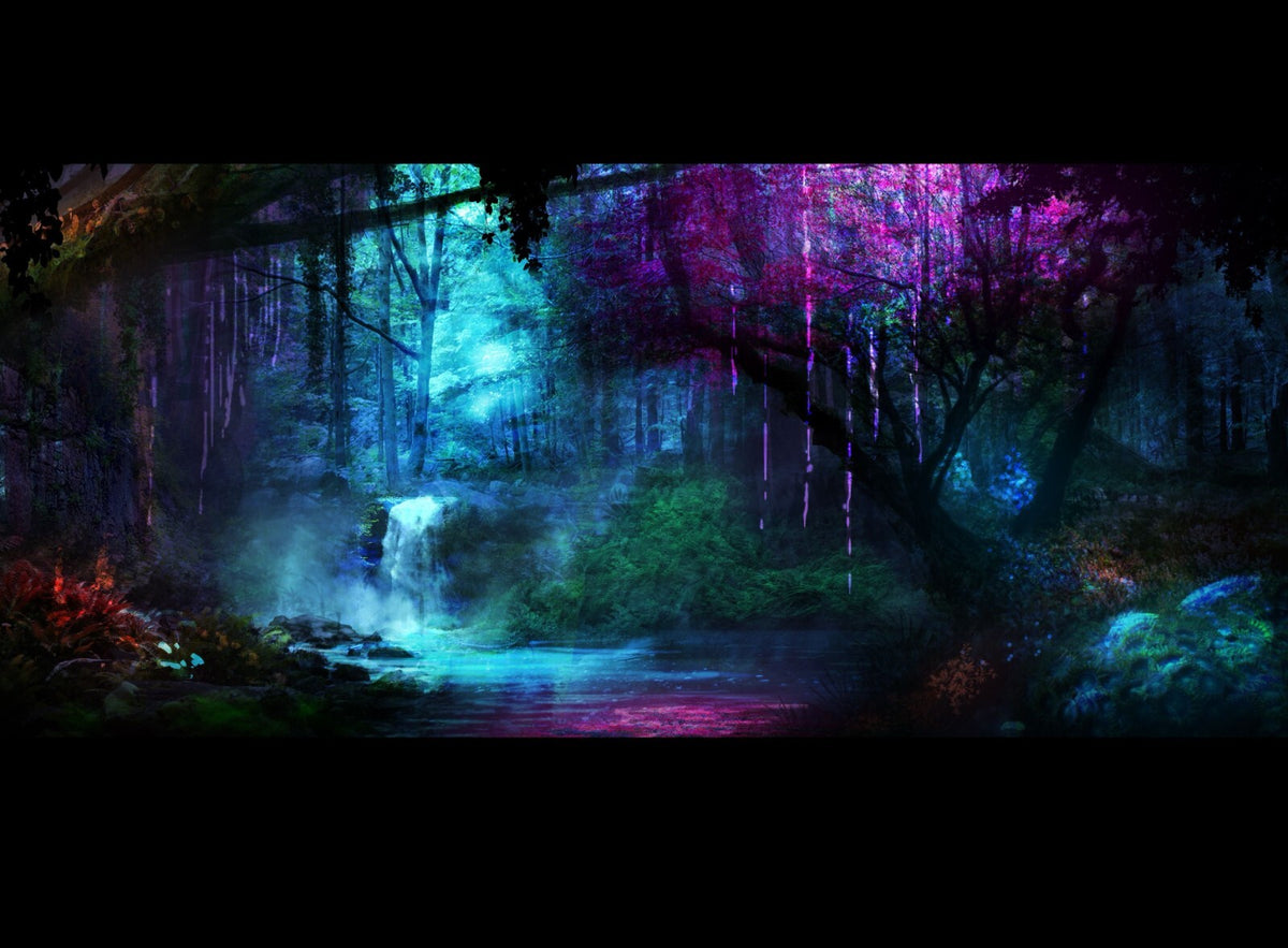Avatar 2009 Movie Poster | Night Forest and Glowing River - Movies & TV Poster