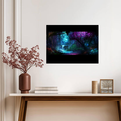 Avatar 2009 Movie Poster | Night Forest and Glowing River - Movies & TV Poster