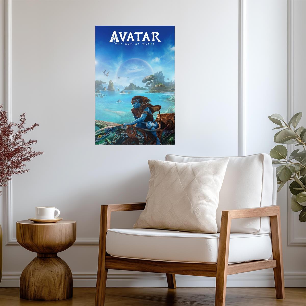 Avatar The Way of Water Movie Poster | Na'vi at the Reef - Movies & TV Poster
