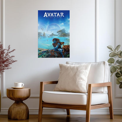 Avatar The Way of Water Movie Poster | Na'vi at the Reef - Movies & TV Poster