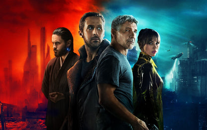 Blade Runner 2049 Movie Poster | Officer K and Deckard Cast Illustration - Movies & TV Poster