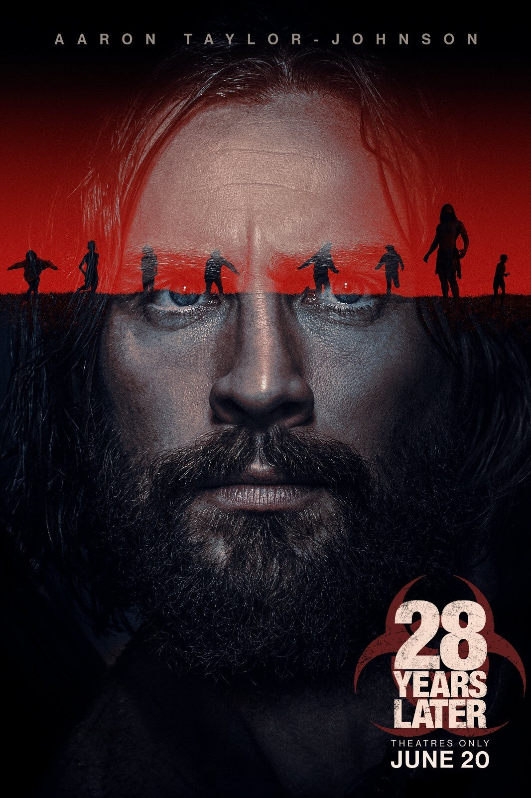 28 Years Later Poster | Aaron Taylor-Johnson as Jamie | Horror Movie Portrait - Movies & TV Poster