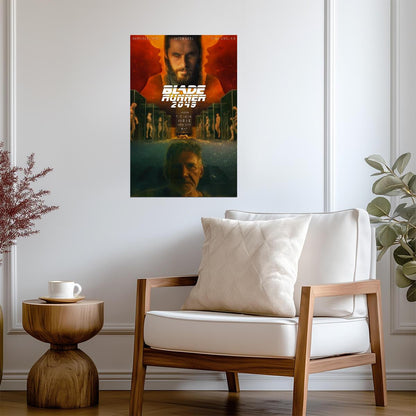 Blade Runner 2049 Movie Poster | Jared Leto and Replicant Montage - Movies & TV Poster