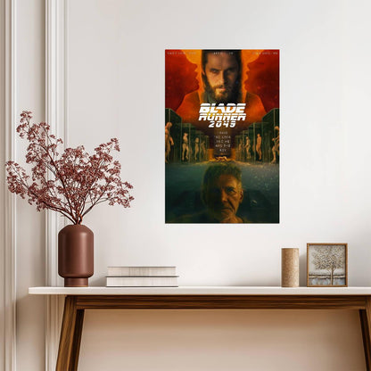 Blade Runner 2049 Movie Poster | Jared Leto and Replicant Montage - Movies & TV Poster