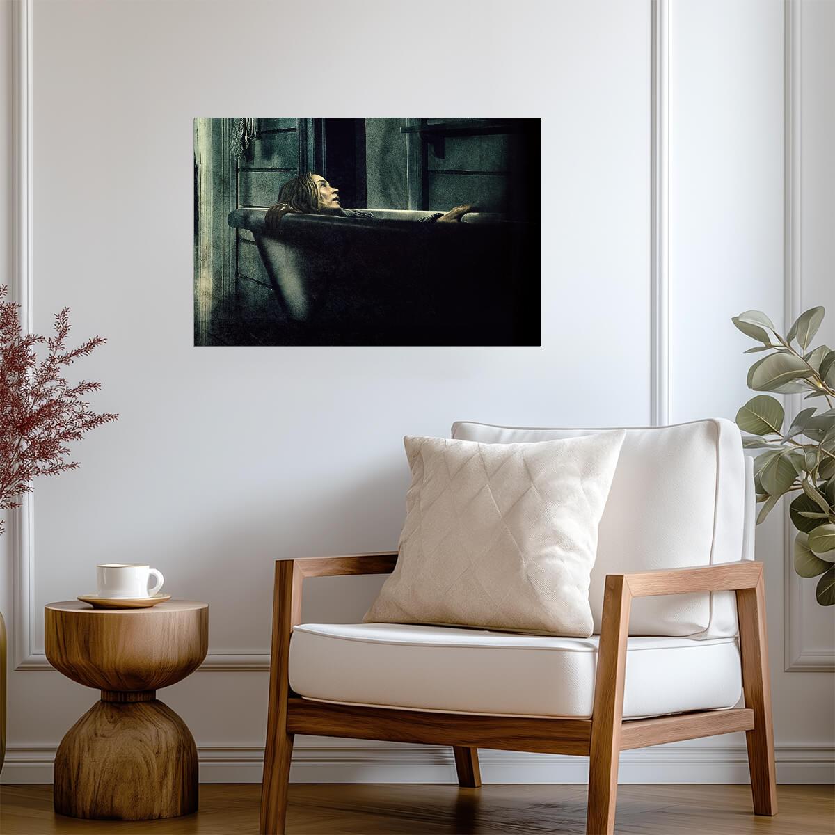 A Quiet Place Poster | Emily Blunt Bathtub Scene Movie Print - Movies & TV Poster