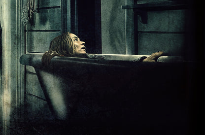 A Quiet Place Poster | Emily Blunt Bathtub Scene Movie Print - Movies & TV Poster