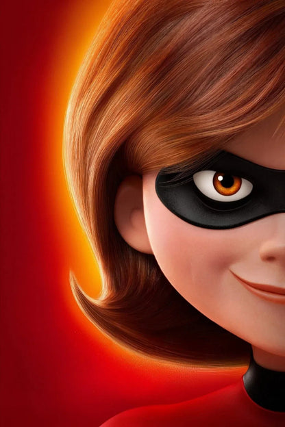 Incredibles 2 Movie Poster | Elastigirl Close-Up - Movies & TV Poster