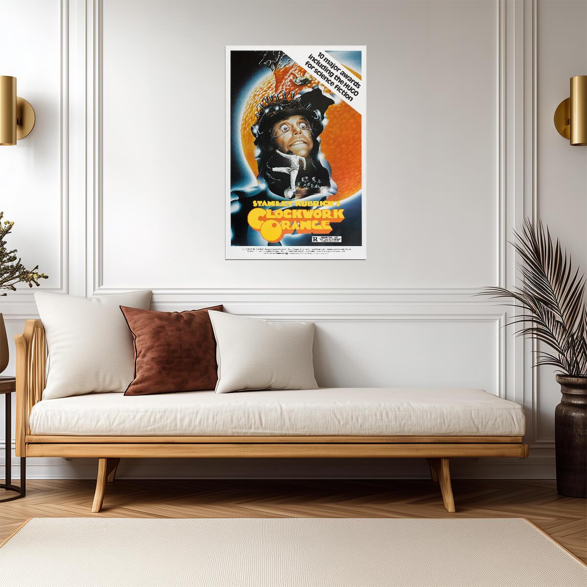 A Clockwork Orange Poster | Ludovico Treatment Movie Illustration - Movies & TV Poster