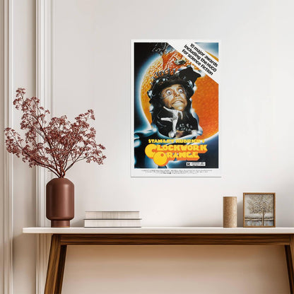 A Clockwork Orange Poster | Ludovico Treatment Movie Illustration - Movies & TV Poster