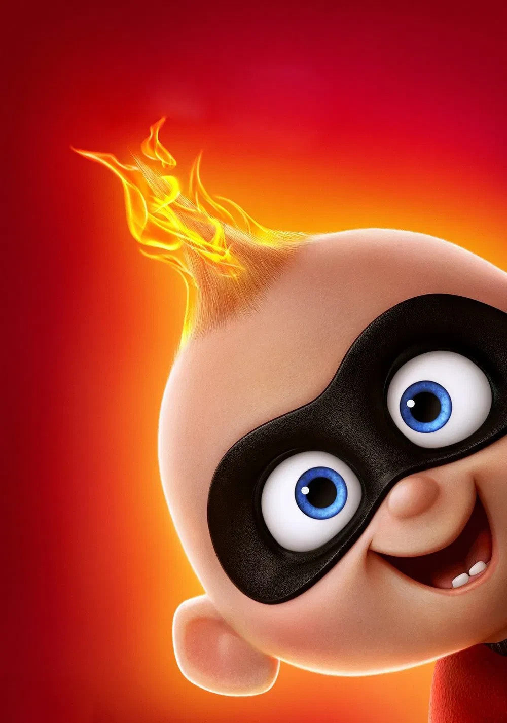 Incredibles 2 Movie Poster | Jack-Jack with a Flame - Movies & TV Poster