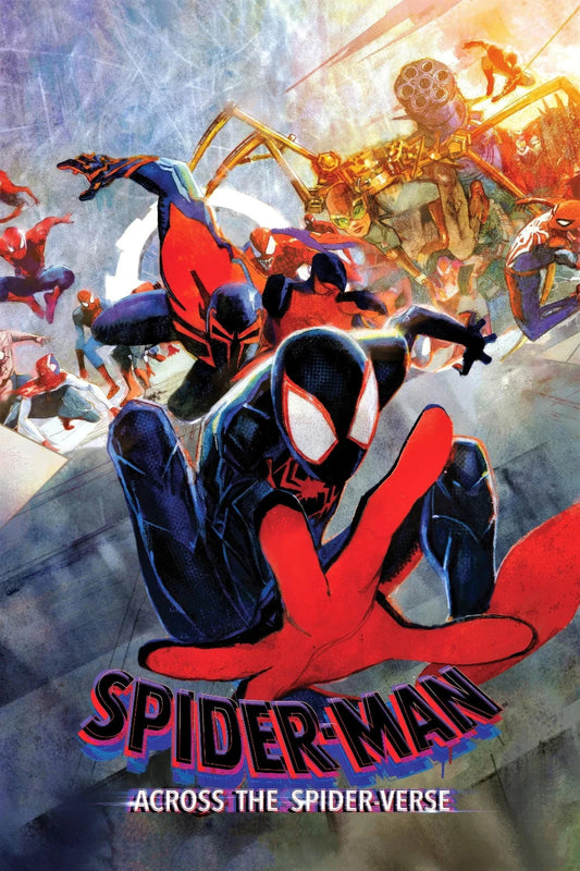 Spider-Man Across the Spider-Verse Movie Poster | Spider Society in Pursuit - Movies & TV Poster