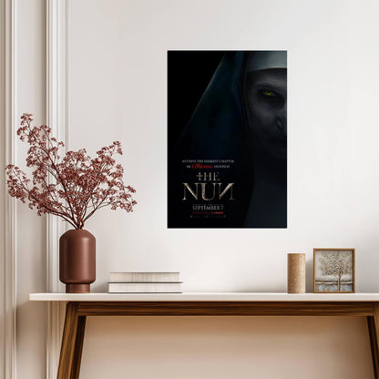 The Nun 2018 Movie Poster | Valak Half-Face Portrait - Movies & TV Poster