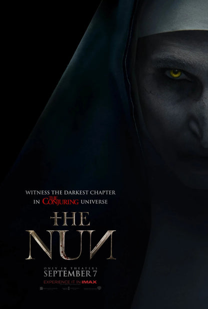 The Nun 2018 Movie Poster | Valak Half-Face Portrait - Movies & TV Poster
