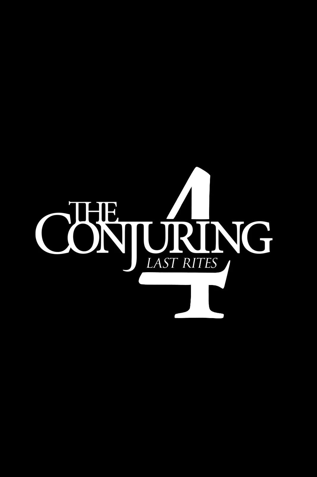 The Conjuring Last Rites Movie Poster | Title Logo - Movies & TV Poster
