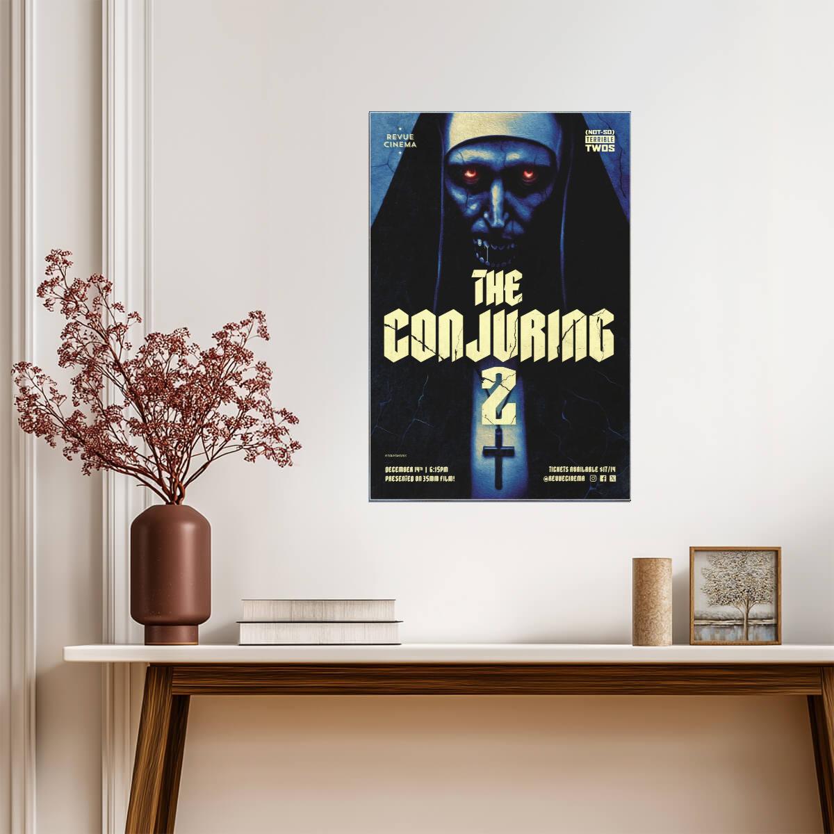 The Conjuring 2 Movie Poster | Valak Screening Illustration - Movies & TV Poster