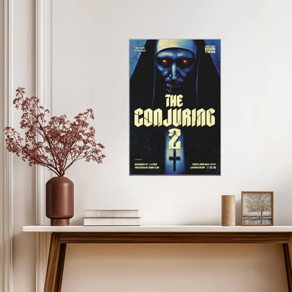 The Conjuring 2 Movie Poster | Valak Screening Illustration - Movies & TV Poster