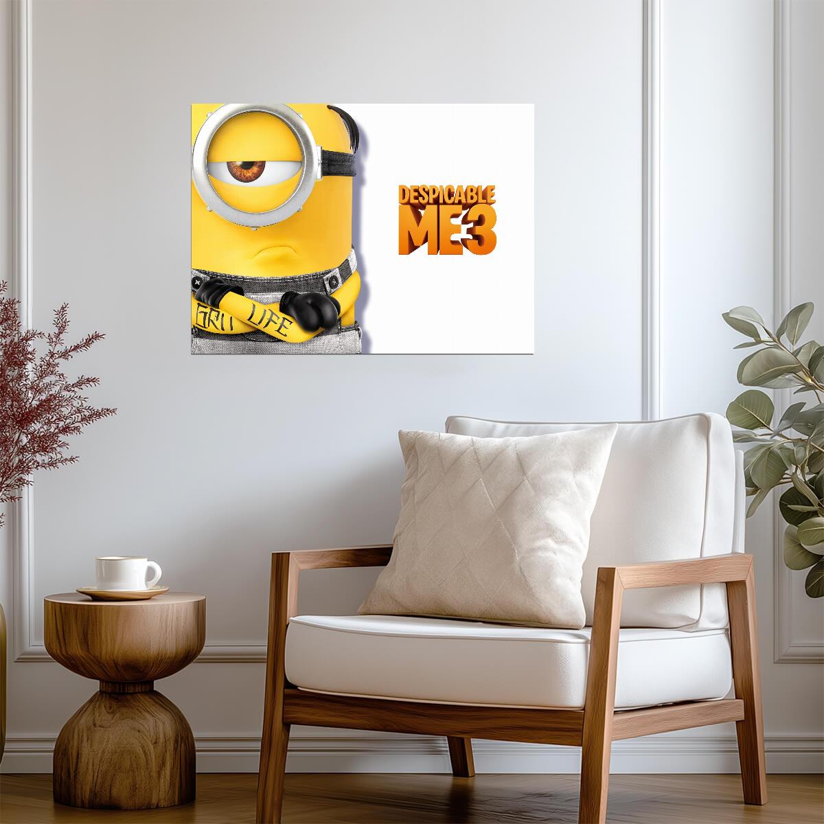 Despicable Me 3 Movie Poster | Prison Minion Mugshot - Movies & TV Poster