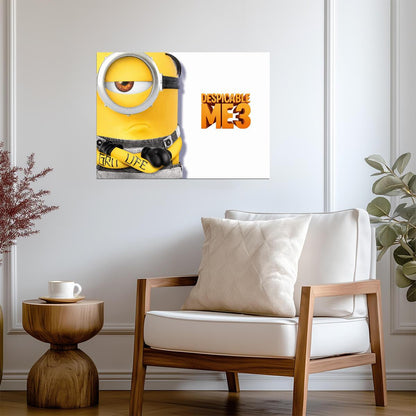 Despicable Me 3 Movie Poster | Prison Minion Mugshot - Movies & TV Poster