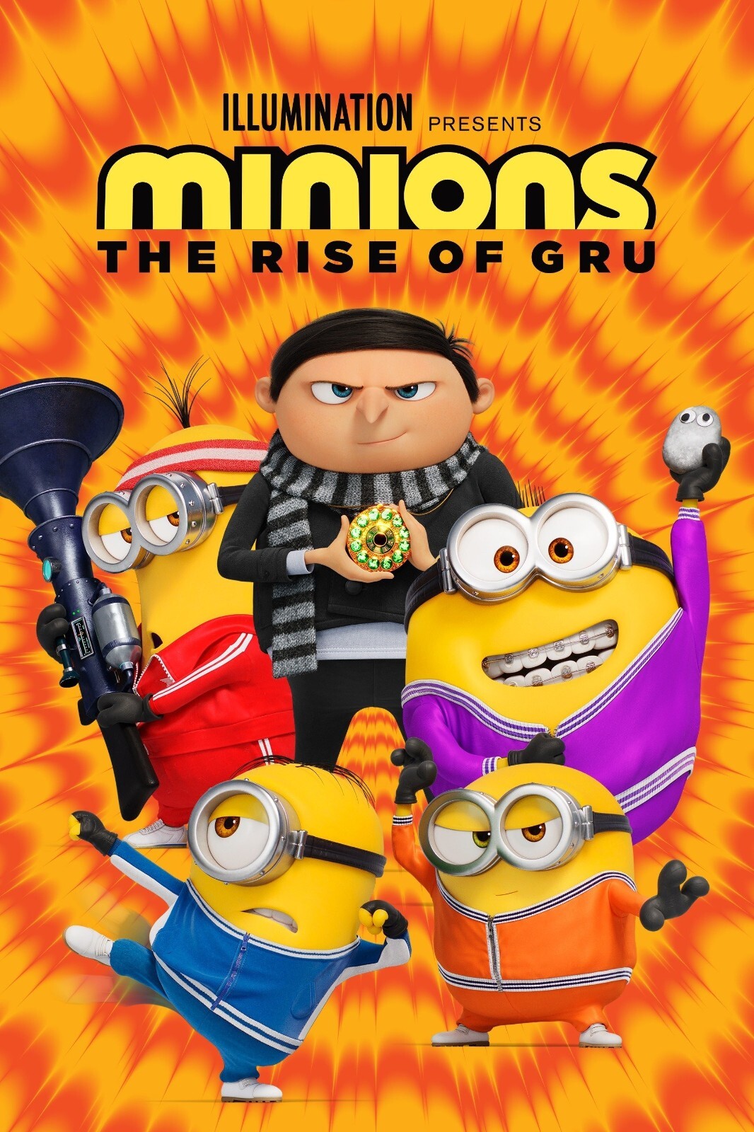 Minions The Rise of Gru Movie Poster | Young Gru and the Minions - Movies & TV Poster