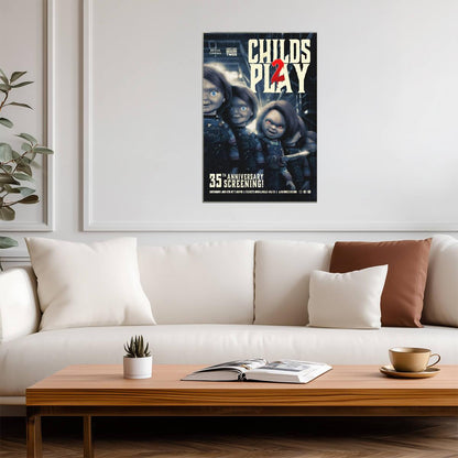Child's Play 2 Movie Poster | 35th Anniversary Screening - Movies & TV Poster